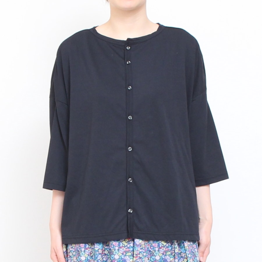 【30％OFF】【BLACKのみ ラスト1点】NARUサイロプレミアムワイドカーディガン24