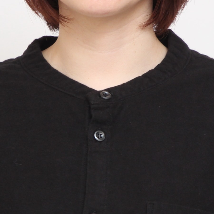 【20%OFF】【BLACKのみ ラスト1点】D.M.GフランネルBIGポケットシャツ