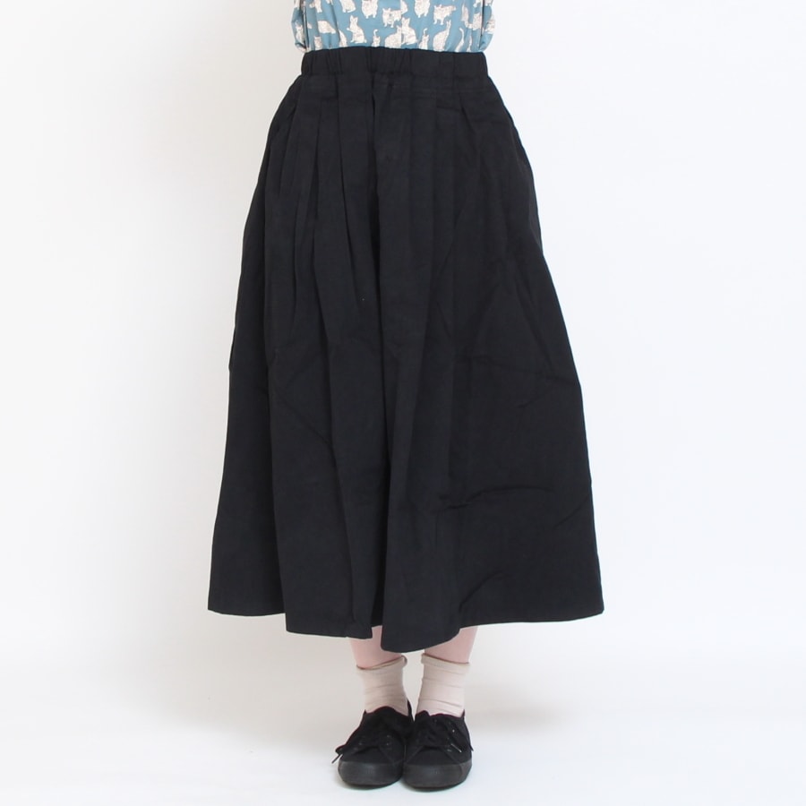 【30%】【BLUEのみラスト１点ずつ】D.M.Gフランネルマキシ丈スカート