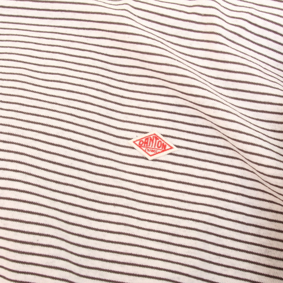 【GRAYのみ ラスト1点】DANTONクルーネック7分袖Tシャツ