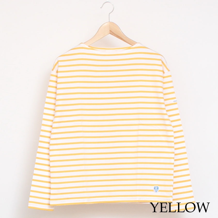 【20％OFF】【ラスト1点ずつ】ORCIVALボーダー長袖Tシャツ