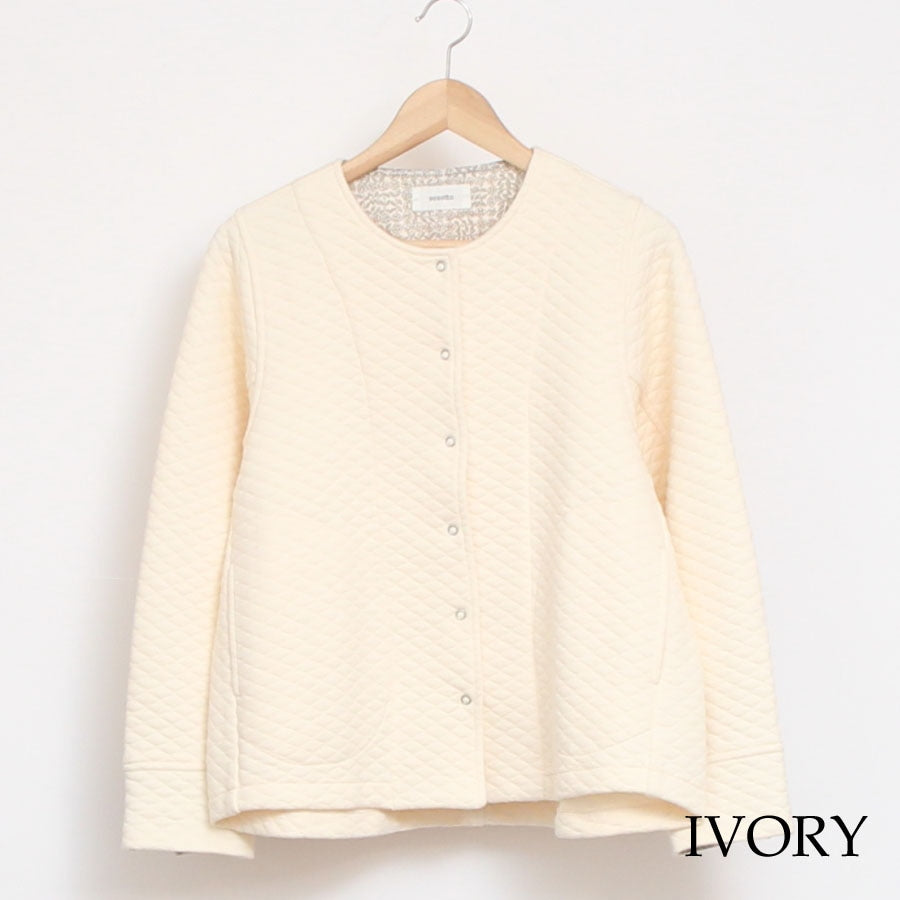 【20％OFF】【IVORYラスト1点】sosottoLIBERTY使いジャケット42411214