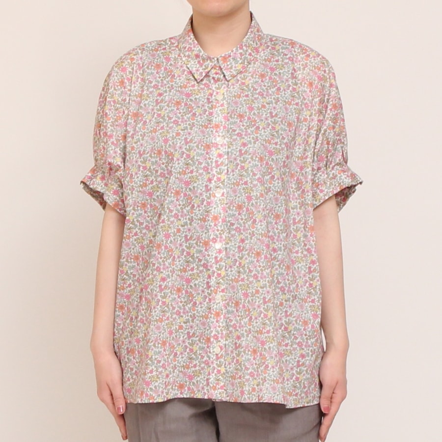 【PINKのみ ラスト1点】LIBERTYドルマンスリーブシャツ