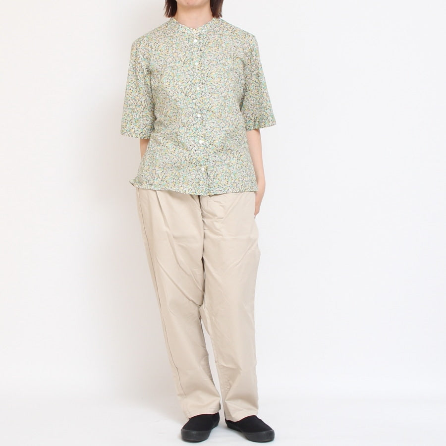 【20%OFF】【YELLOW・REDのみ ラスト1点】HOKKOH LIBERTY フロントフリルシャツ(2506)