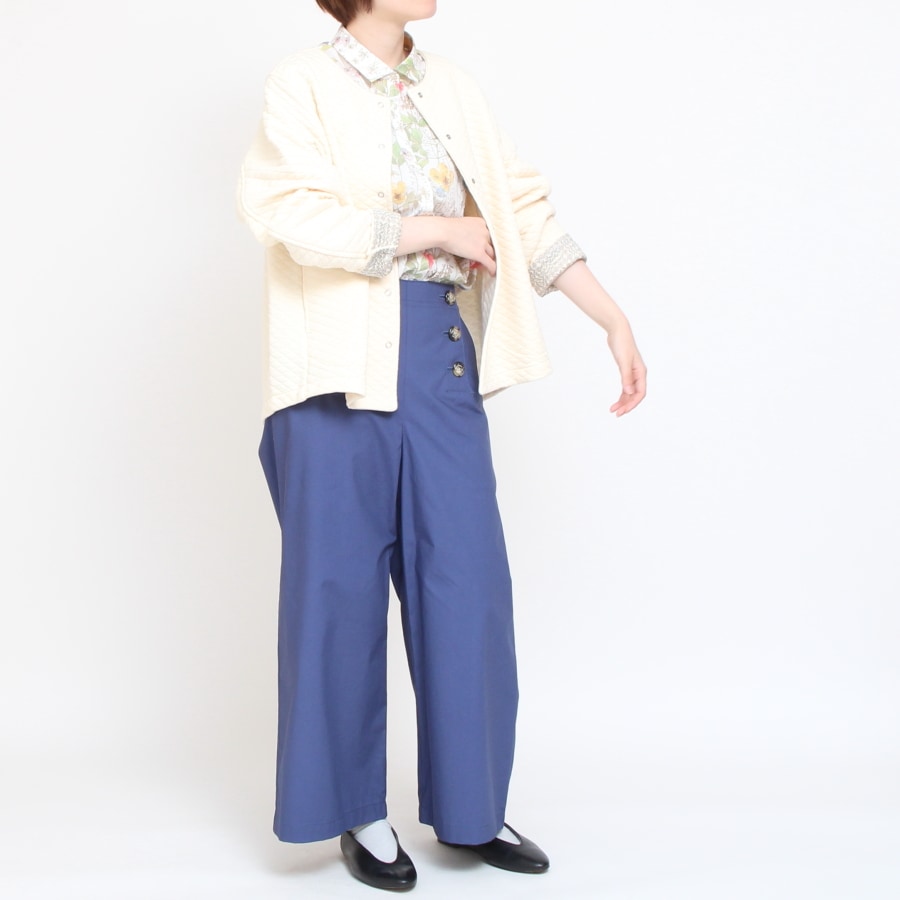 【IVORYラスト1点】sosottoLIBERTY使いジャケット42411214