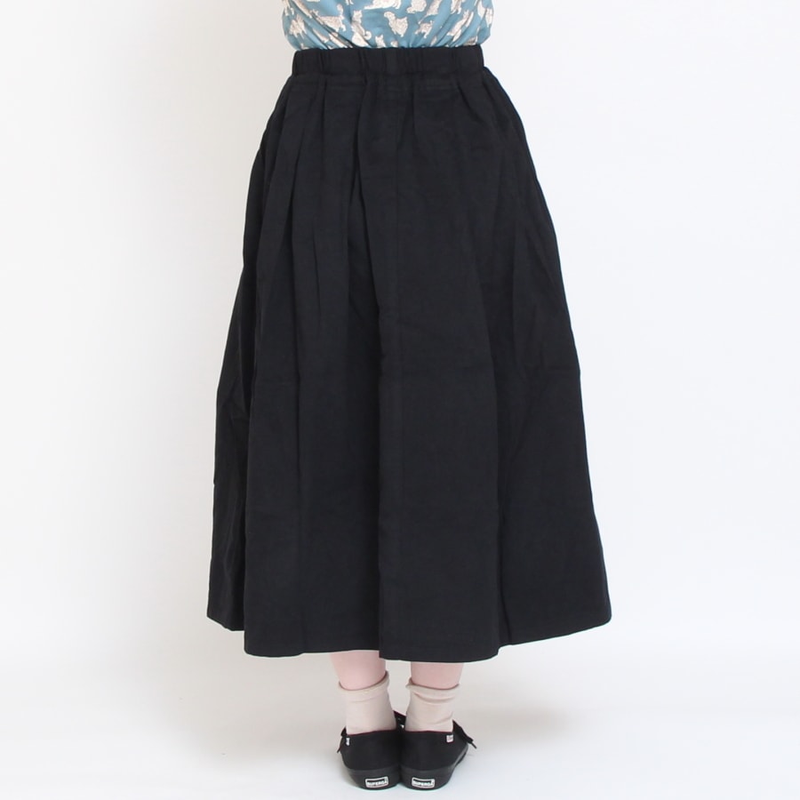 【30%】【BLUEのみラスト１点ずつ】D.M.Gフランネルマキシ丈スカート