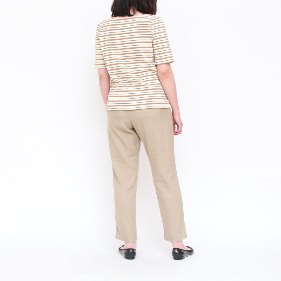 【再値下げ・30%OFF】【残り僅か】D.M.Gリネンレグレットパンツ