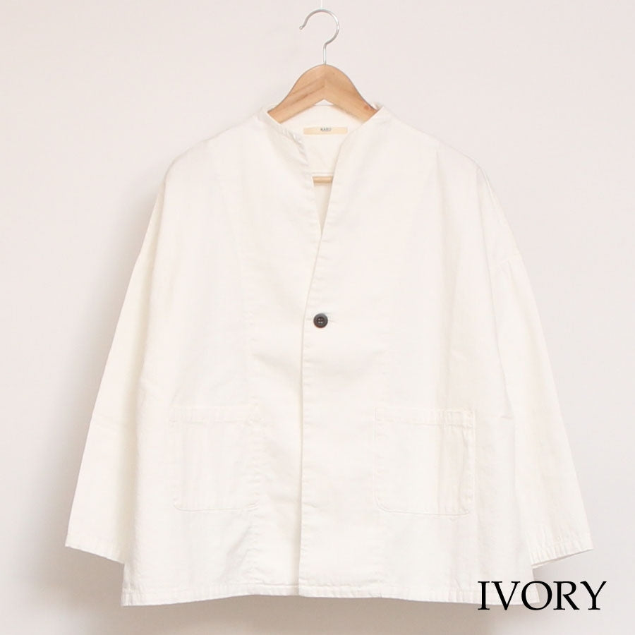 【再値下げ】【IVORYのみラスト1点】NARUムラデニムジャケット
