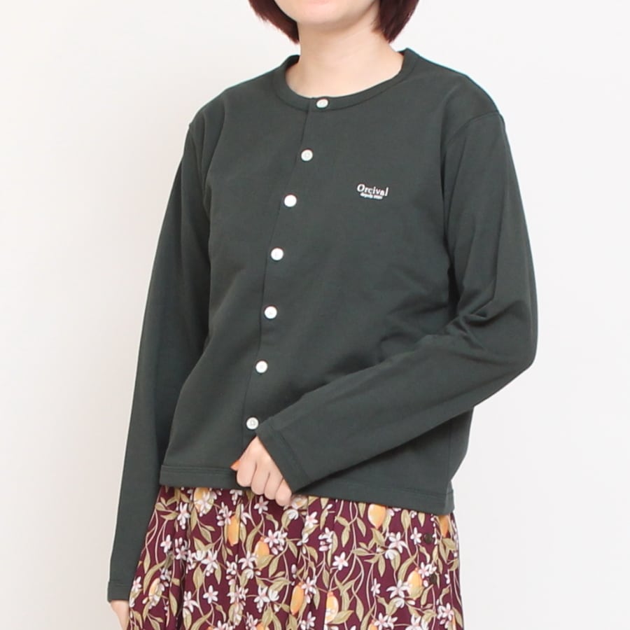 ORCIVALクルーネックカーディガン24
