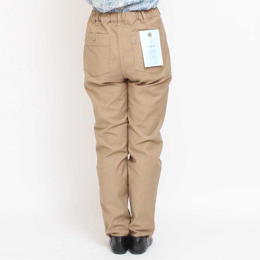 【残り僅か】D.M.Gバックサテンレグレットベーカーパンツ
