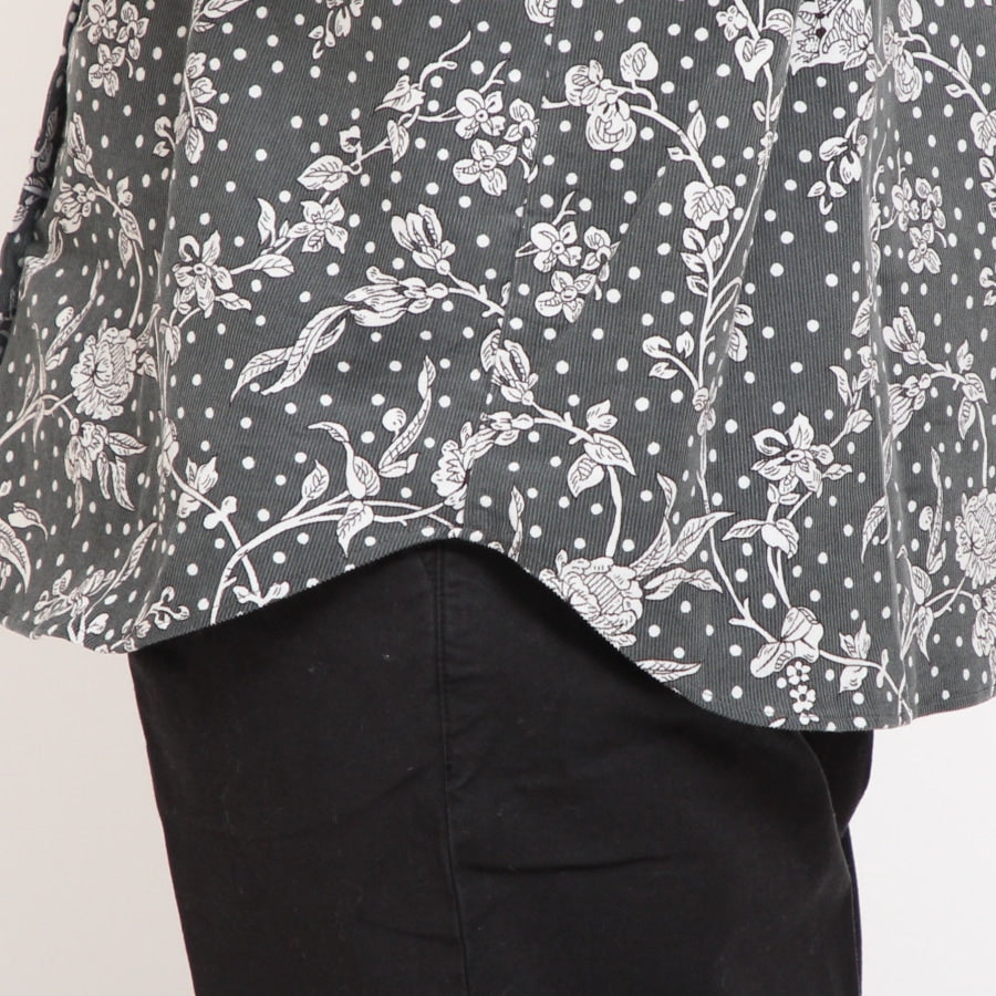 【20％OFF】【CAMELのみ ラスト1点】コーデュロイLIBERTYボックスレギュラーシャツ(2411)