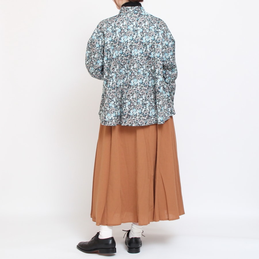 【SAXのみ ラスト1点】LIBERTY Aライン切替シャツ