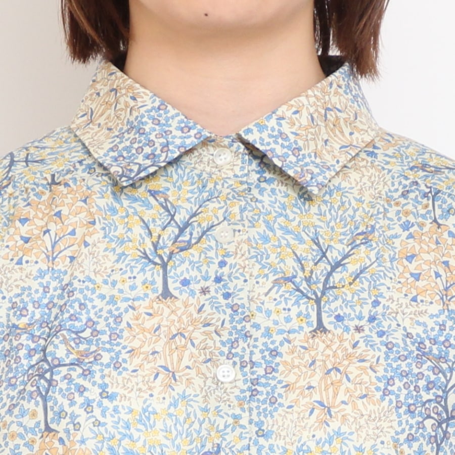 【20%OFF】【残り僅か】HOKKOH 7分袖レギュラーシャツ(2506)