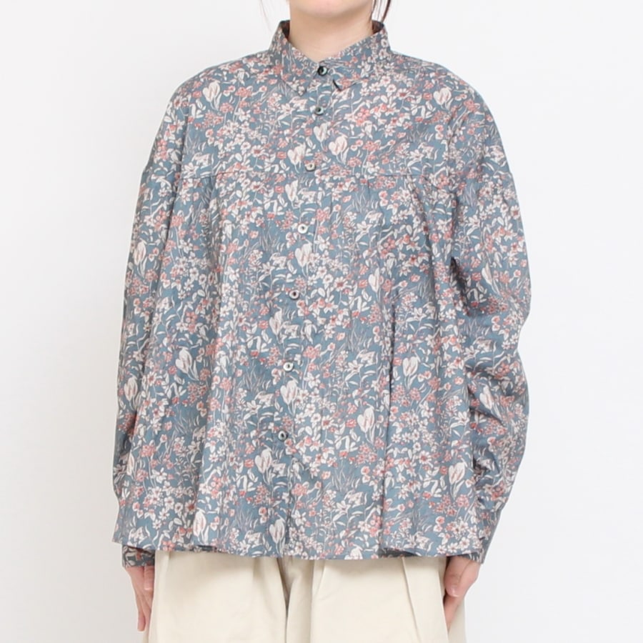 【SAXのみ ラスト1点】LIBERTY Aライン切替シャツ