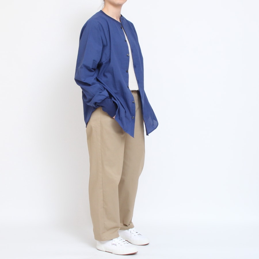 【30％OFF】【WHITE ラスト１点】NARUミルドシャツ24SS