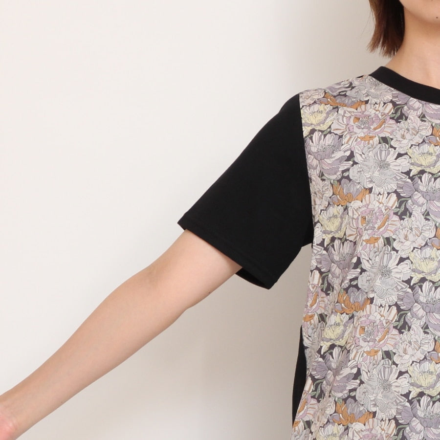 【BEIGEのみ　ラスト1点】LIBERTY MIX Tシャツ(2507)