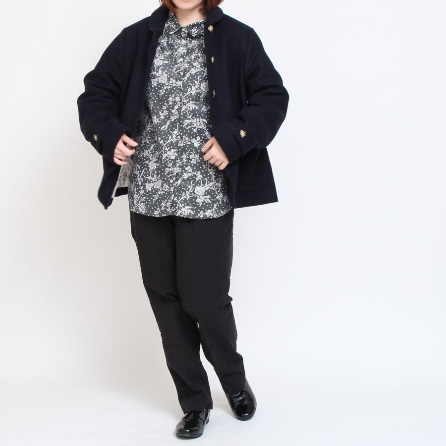 【20％OFF】【CAMELのみ ラスト1点】コーデュロイLIBERTYボックスレギュラーシャツ(2411)
