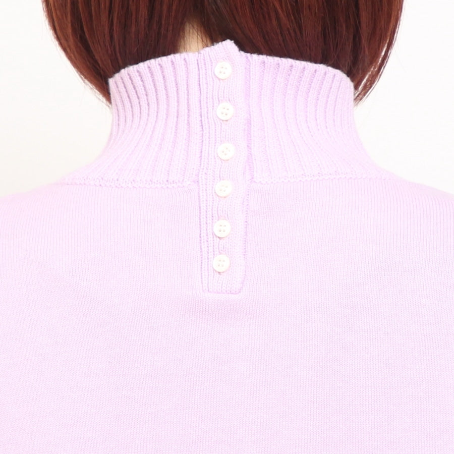【MINTのみ】mao madeソフトコットンハイネックプルオーバー(2411)