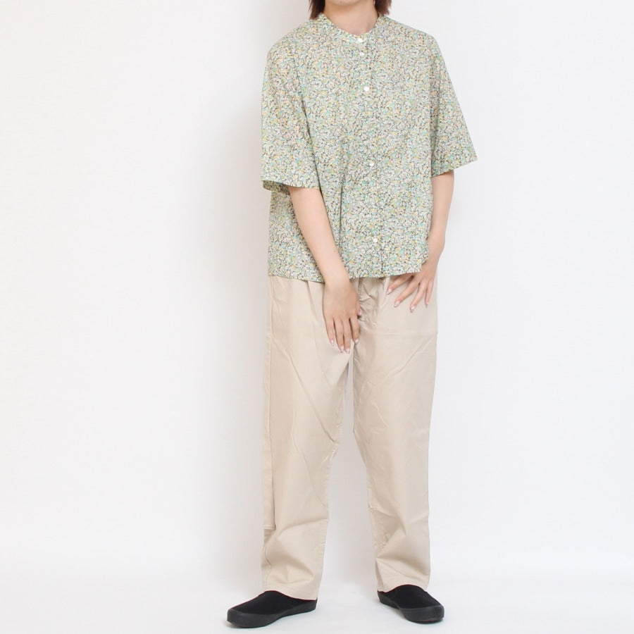 【20%OFF】【YELLOW・REDのみ ラスト1点】HOKKOH LIBERTY フロントフリルシャツ(2506)