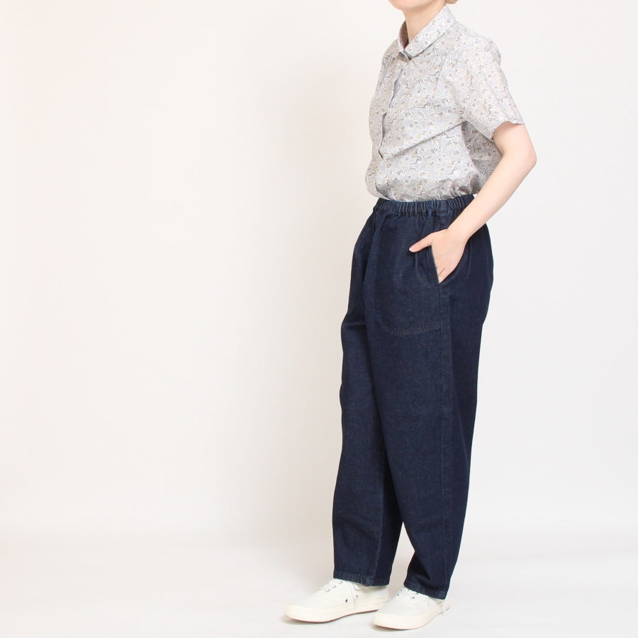 【20%OFF】【GREEN・NAVYラスト1点ずつ】リバティ半袖レギュラーシャツ(2507)
