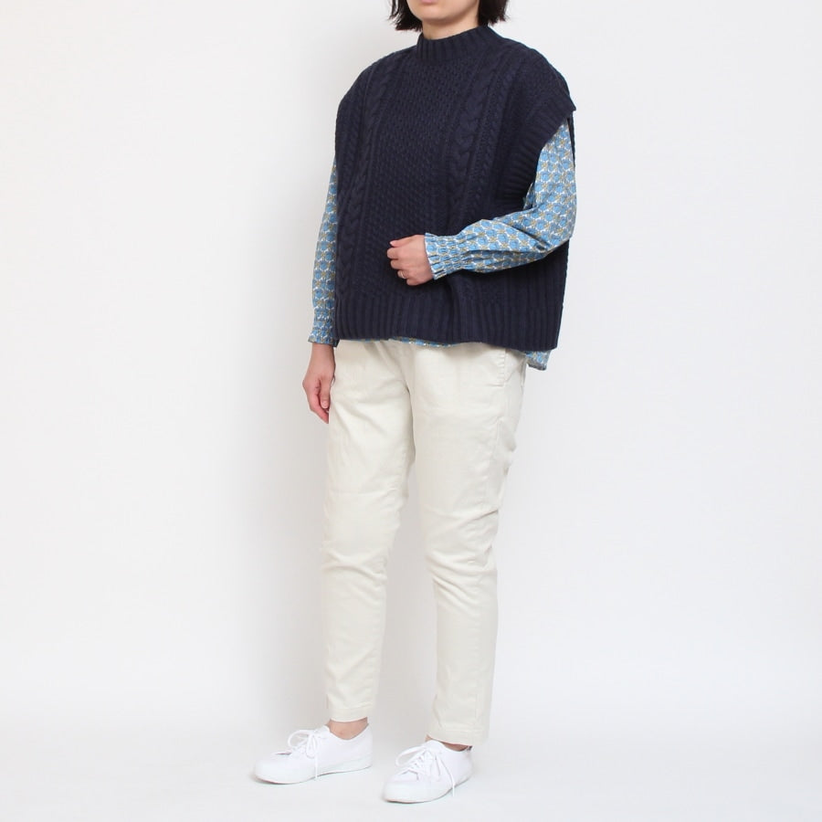 【40％OFF】【BLACKのみ 残り僅か】Brocante起毛コクパンツ