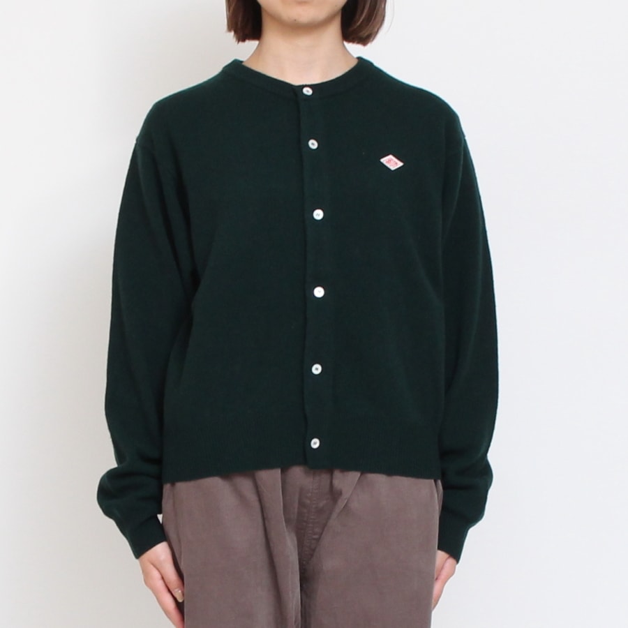 DANTONクルーニットカーディガン24