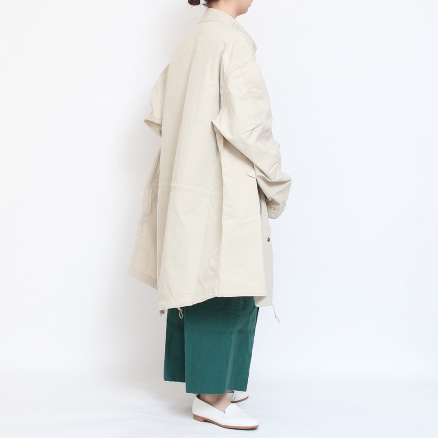 【30％OFF】【IVORYのみ】D.M.Gミリタリーコート
