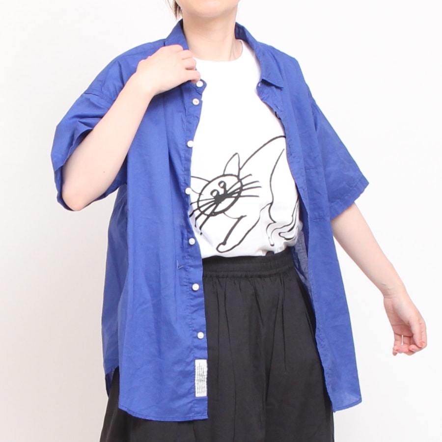 【30％OFF】【WHITEのみ】D.M.G ショートスリーブボックスシャツ