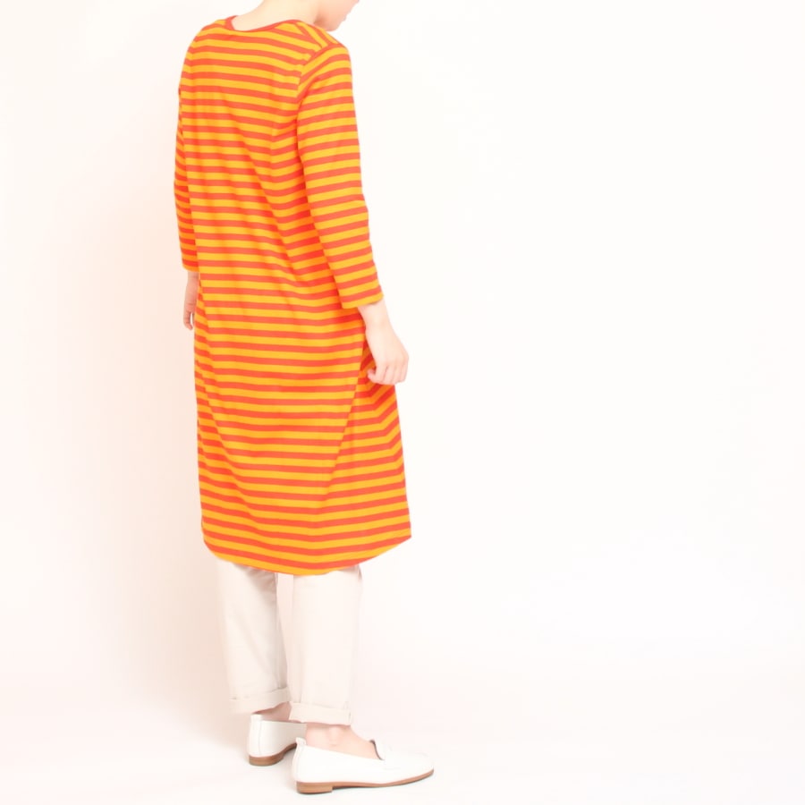 【50％OFF】【ラスト1点】marimekko 7分袖ワンピース TIIA2016SS 43142