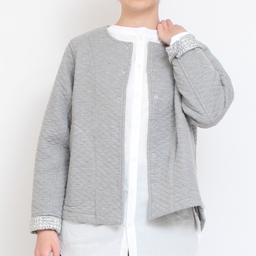 【20％OFF】【IVORYラスト1点】sosottoLIBERTY使いジャケット42411214