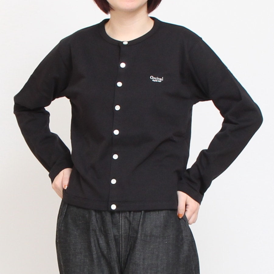 【20％OFF】【残り僅か】ORCIVALクルーネックカーディガン24