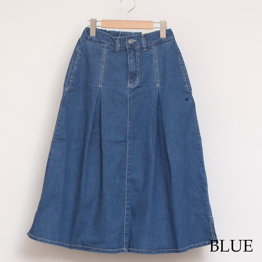 INDIMARKタックスカート77cm