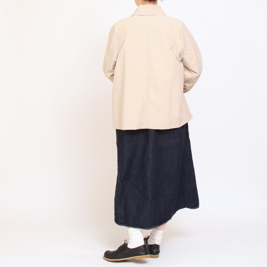 【30％OFF】【NAVYのみ 残り僅か】裏リバティショールカラージャケット(2502)