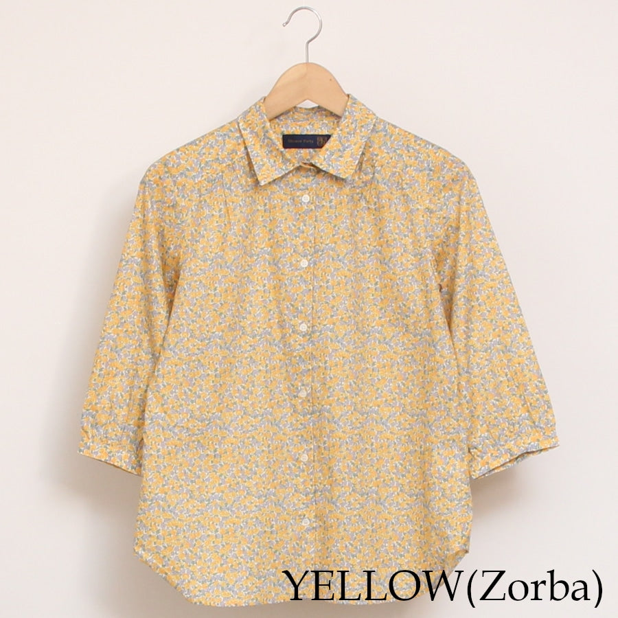 【20%OFF】【残り僅か】HOKKOH 7分袖レギュラーシャツ(2506)