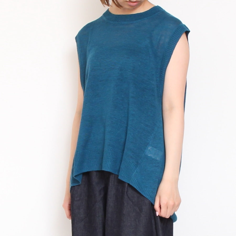 【40%OFF】【ラスト1点ずつ】Mao madeリネンAラインベスト