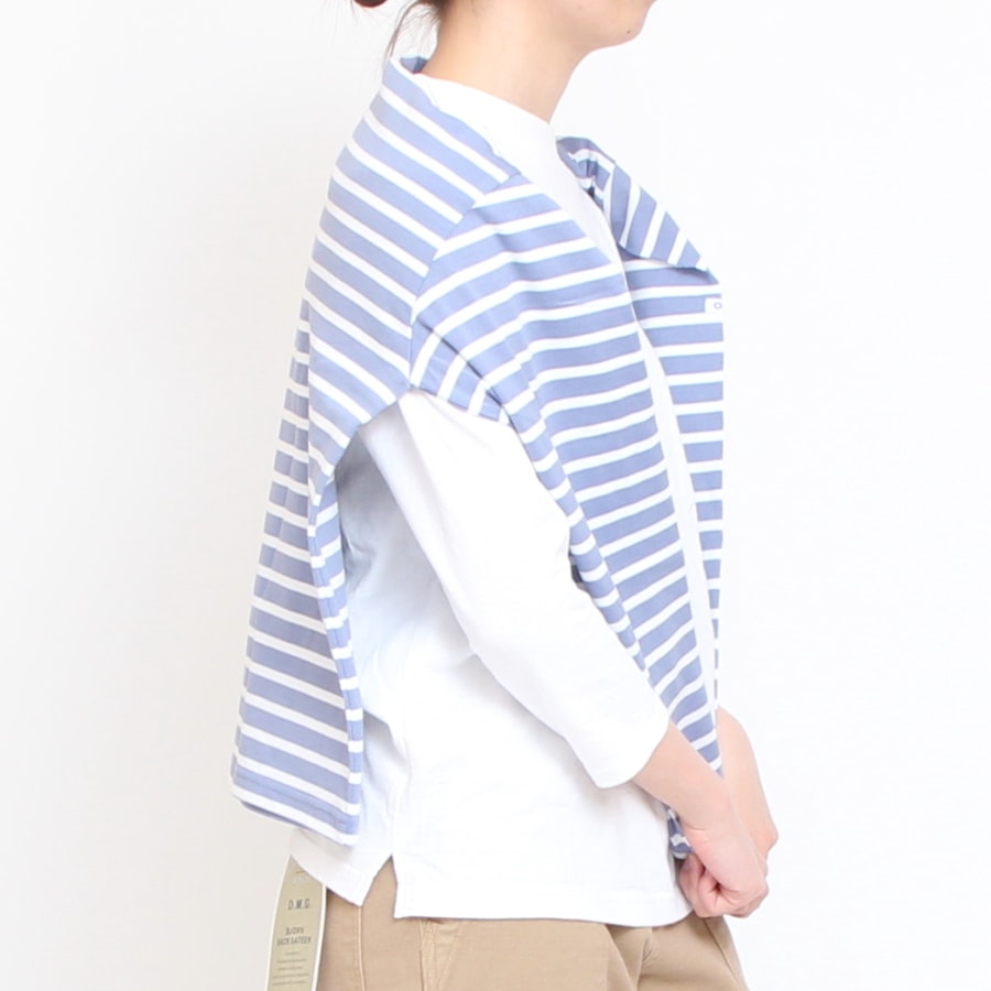 【20％OFF】【ラスト1点ずつ】ORCIVALボーダー長袖Tシャツ