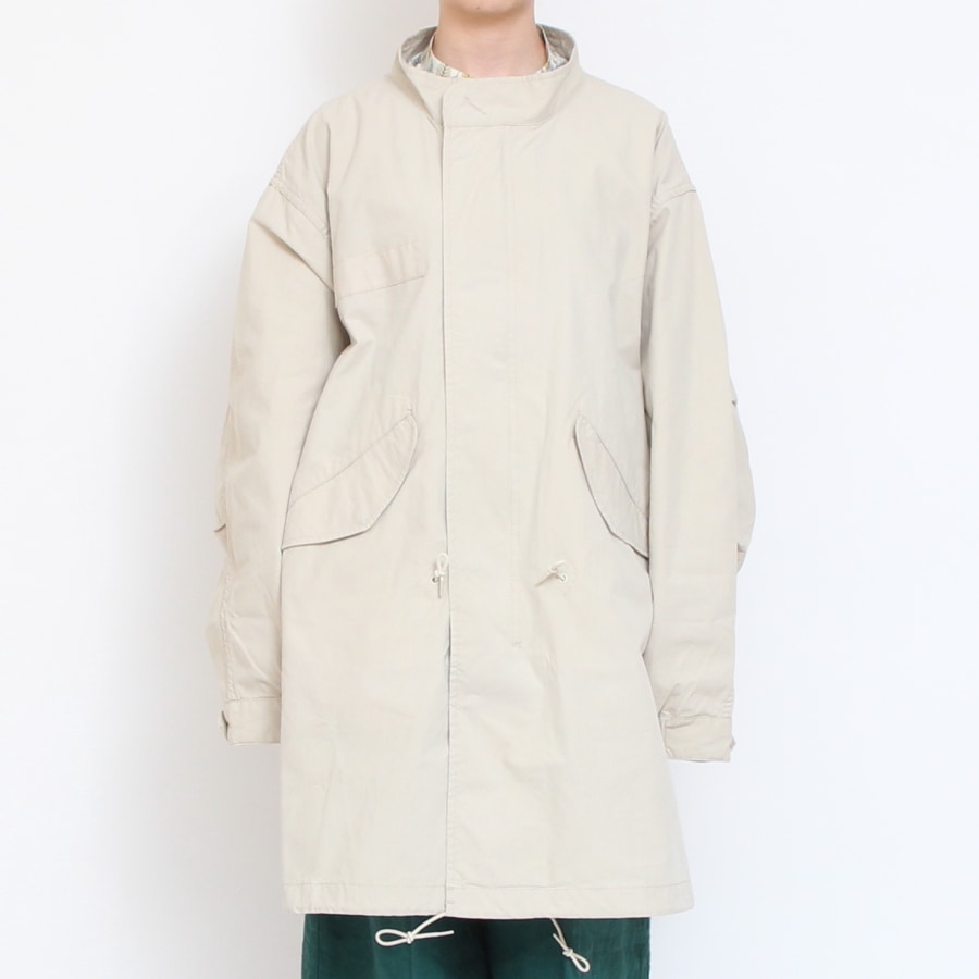 【30％OFF】【IVORYのみ】D.M.Gミリタリーコート