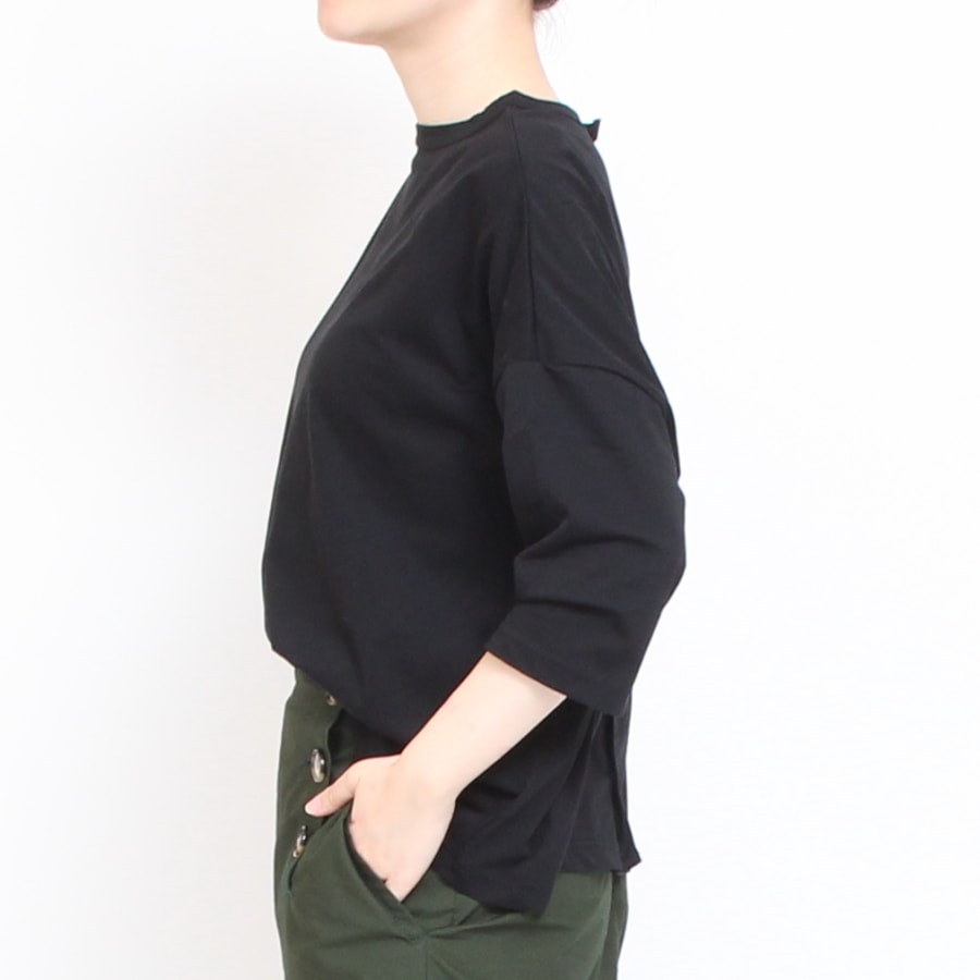 【30％OFF】【BLACKのみ ラスト1点】NARUサイロプレミアムワイドカーディガン24
