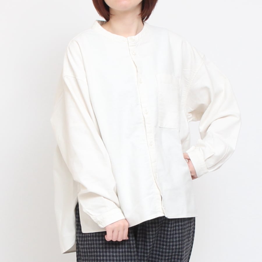 【20%OFF】【BLACKのみ ラスト1点】D.M.GフランネルBIGポケットシャツ