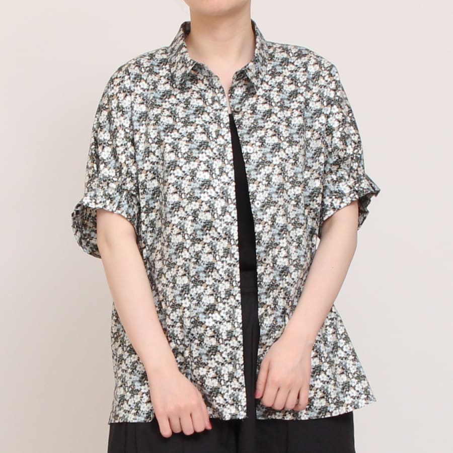 【PINKのみ ラスト1点】LIBERTYドルマンスリーブシャツ