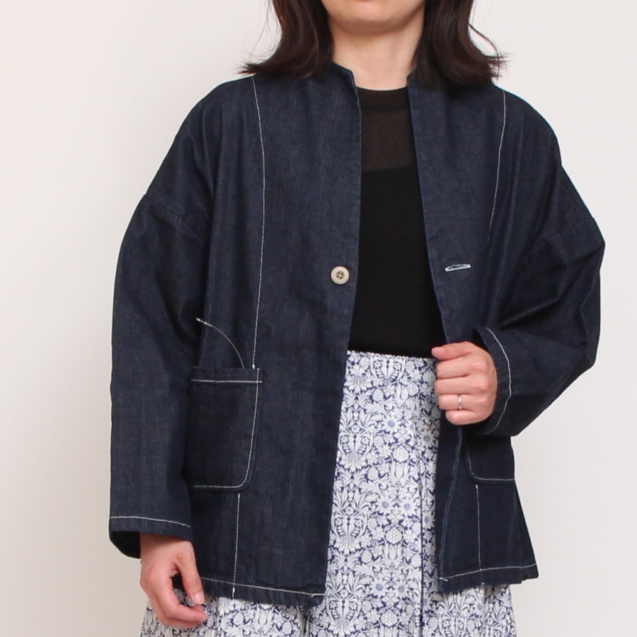 【再値下げ】【IVORYのみラスト1点】NARUムラデニムジャケット