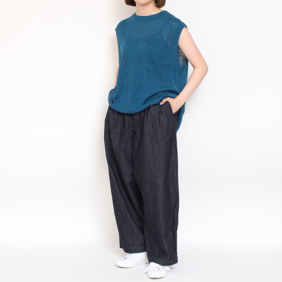 【40%OFF】【ラスト1点ずつ】Mao madeリネンAラインベスト