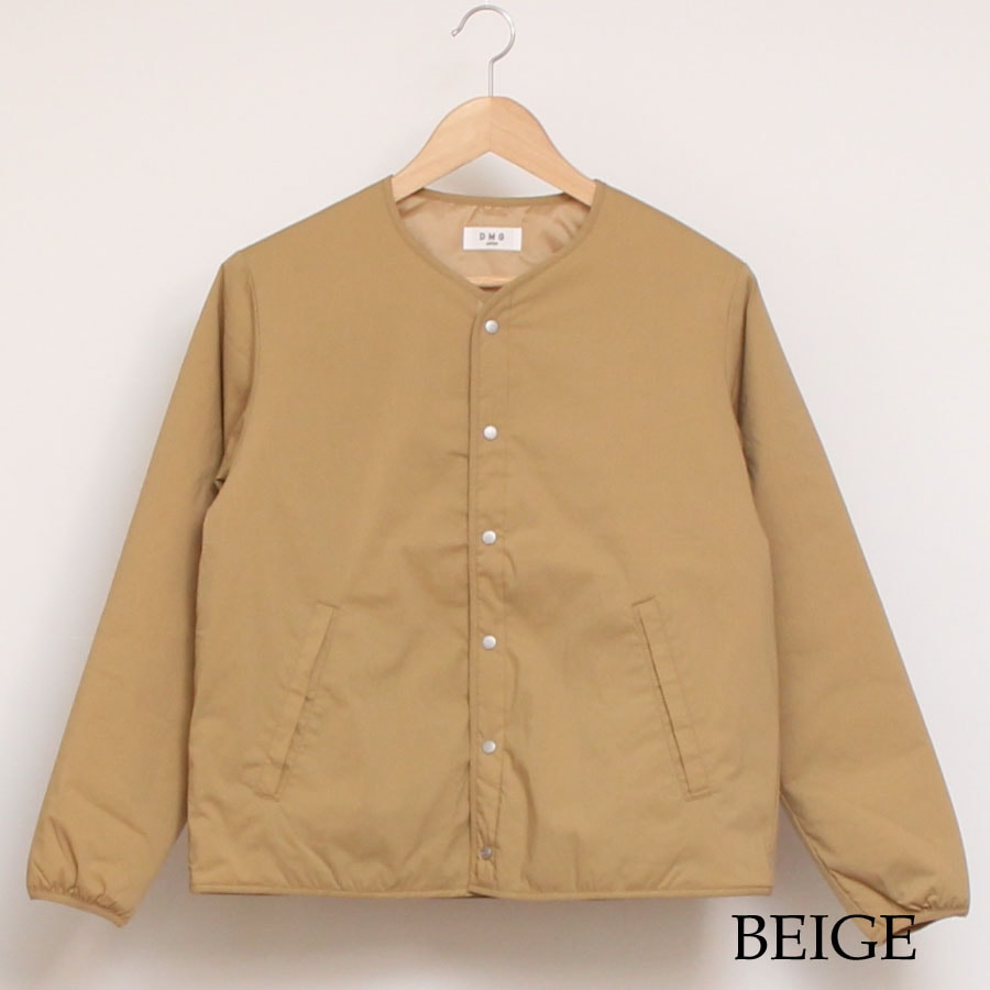 【20％OFF】【BEIGEのみ ラスト1点】D.M.Gインサレーションジャケット23