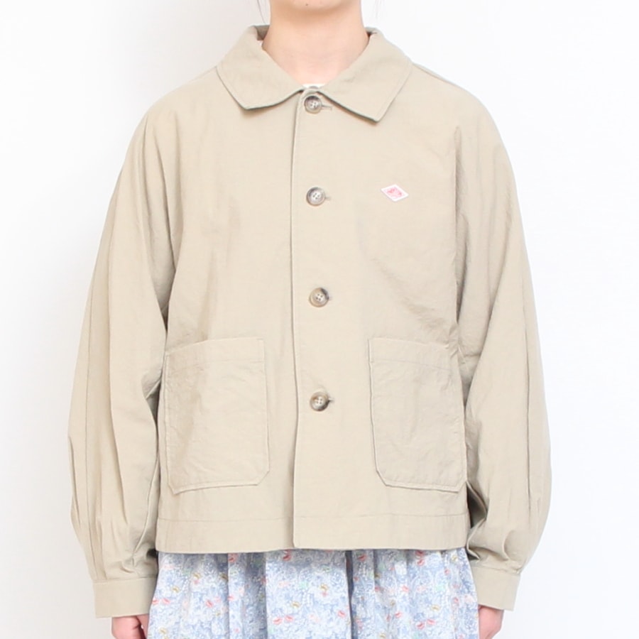 【BLUEのみ ラスト1点】DANTON NYLON OXFORDジャケット