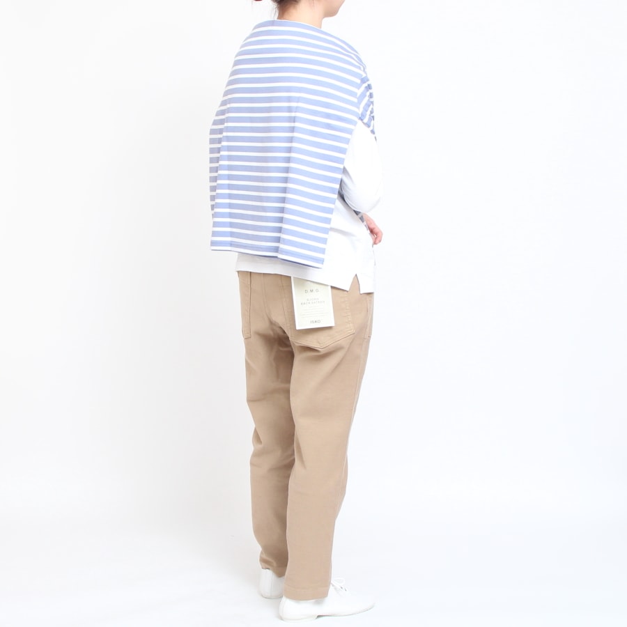 【20％OFF】【ラスト1点ずつ】ORCIVALボーダー長袖Tシャツ
