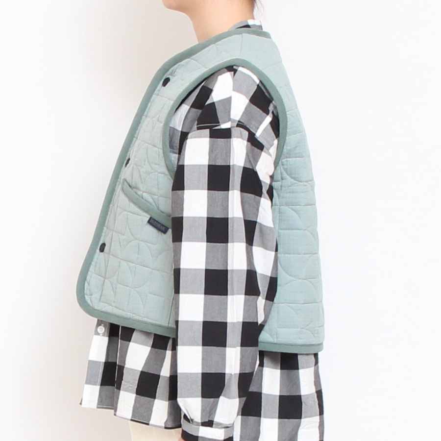 【GREENのみ 残り僅か】LAVENHAM CROPPED THORNHAM24　ベスト