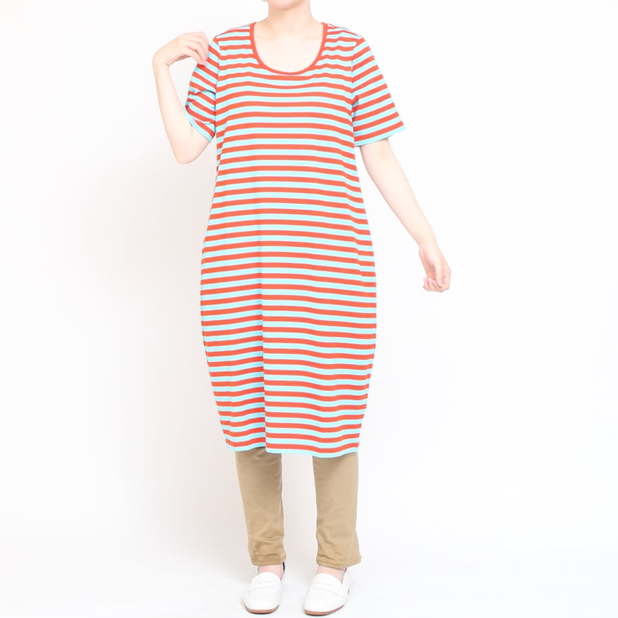 【50%OFF】marimekko半袖ワンピースKESKIYO 42308