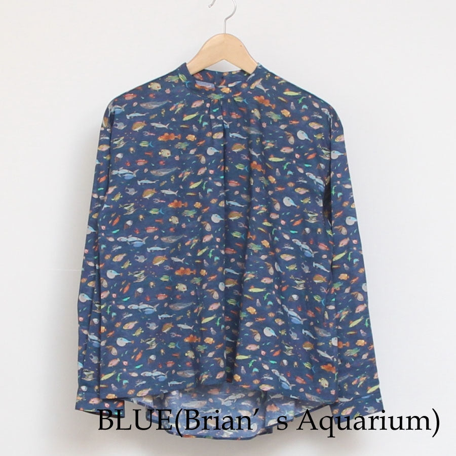 【20％OFF】【NAVYのみ残り僅か】24animals前後差モックネックプルオーバー(2409)