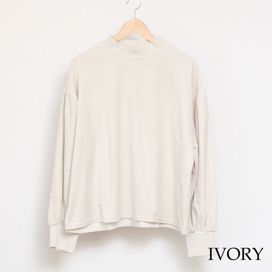 【50%OFF】【GRAYのみラスト１点】NARUベロアラウンドプルオーバー
