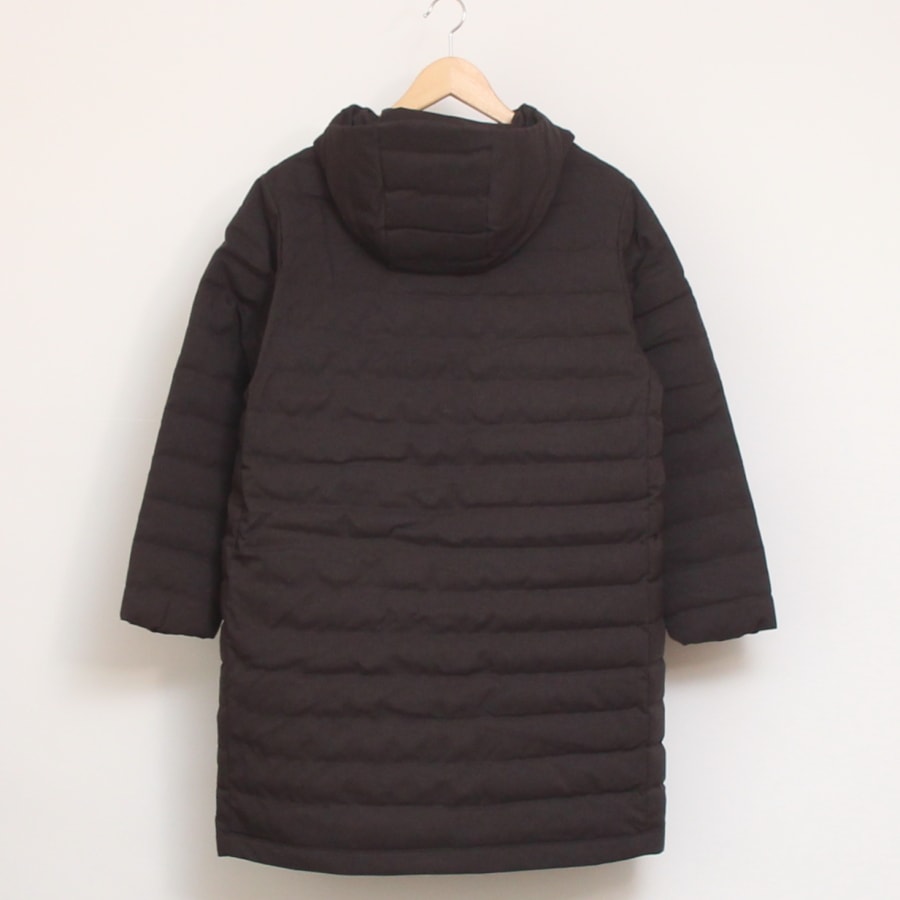 【CHARCOAL GRAYのみ】DANTONウールライクミドルダウンコート24
